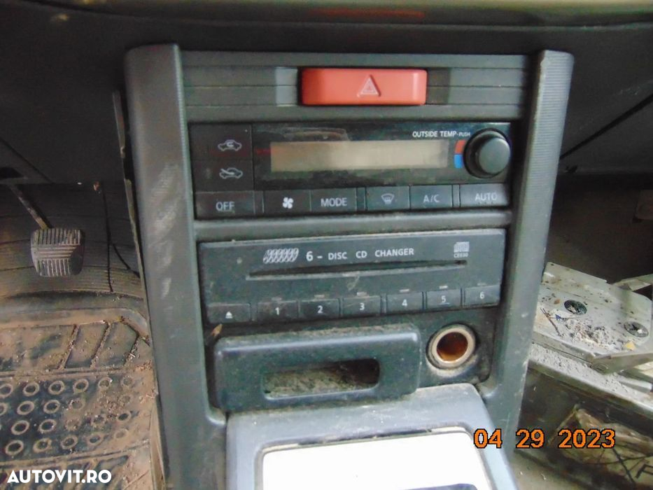 Climatronic Nissan X Trail t30 2001-2007 Radio CD magazie cd X-Trail - 4