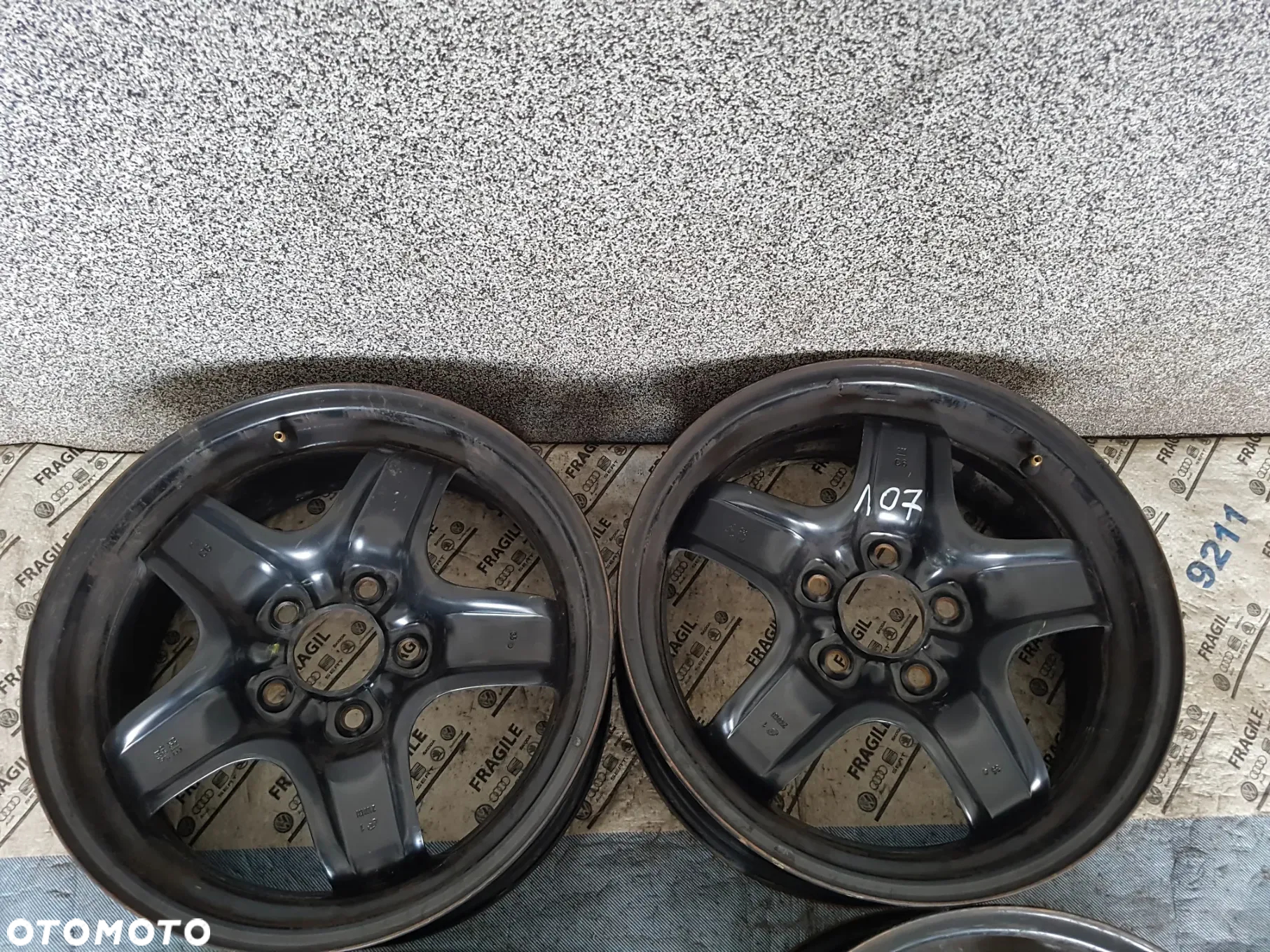 FELGI STALOWE STRUKTURALNE KOŁPAKI OPEL  5x110 6,5JX16 ET39 ASTRA H MERIWA B ZAFIRA B VECTRA C - 5