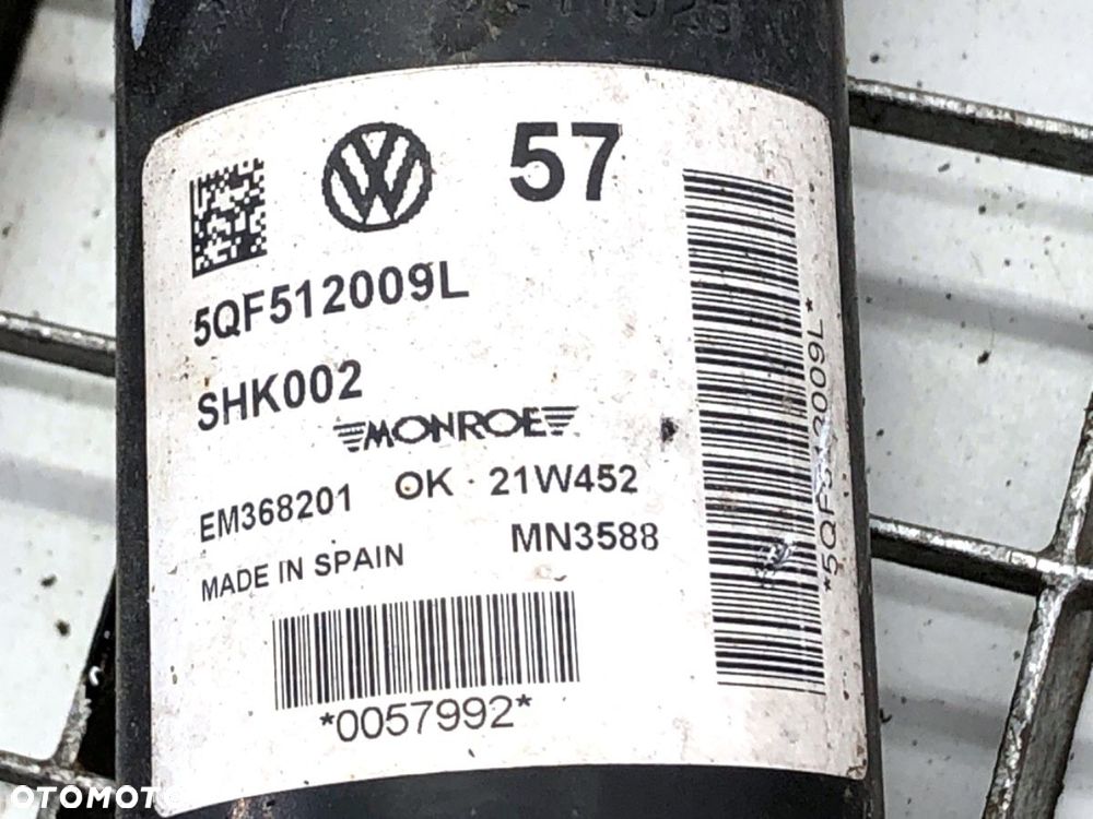 AMORTYZATOR LEWY TYŁ  SKODA KODIAQ (NS7, NV7, NS6) 2016 - 2022 2.0 TDI 4x4 147 kW [200 KM] olej - 4