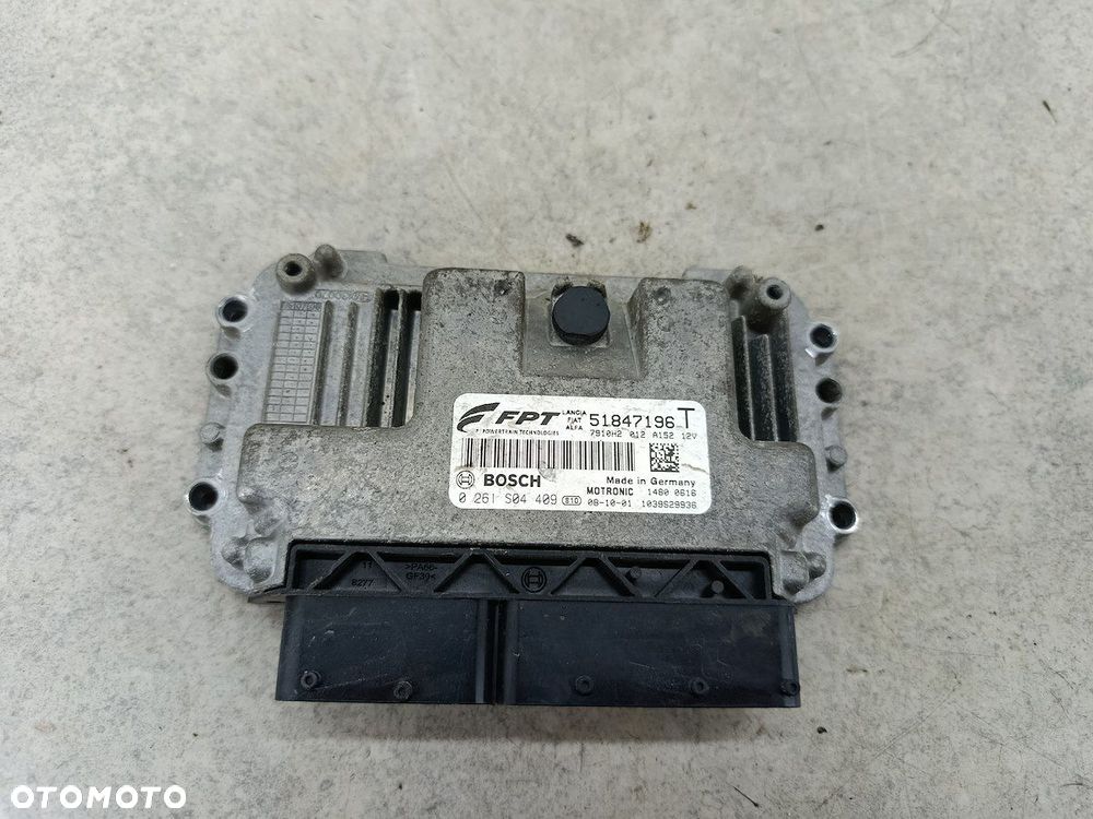 KOMPUTER, STEROWNIK ALFA ROMEO MITO 51847196T 0261S04409   1.4 T 16V - 1