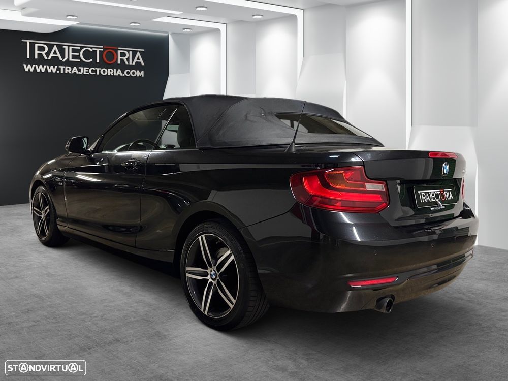 BMW 218 i Cabrio Line Sport - 2