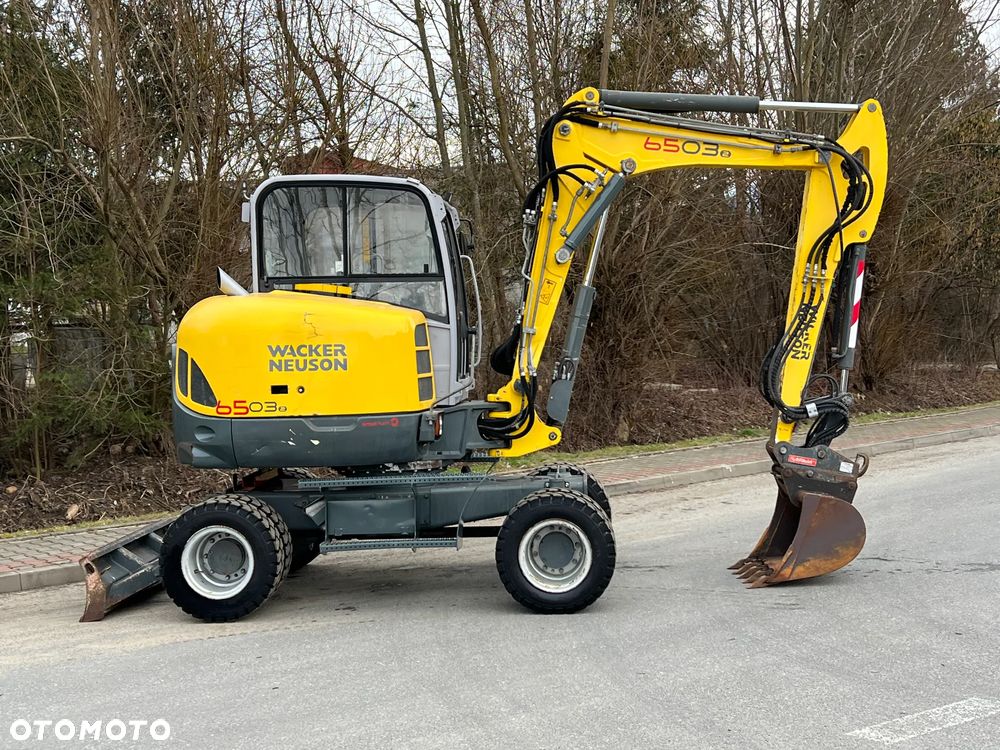 Wacker Neuson * Koparka Kołowa * Wacker Neuson  6503 * Bardzo Dobry Stan * Sprowadzona - 8
