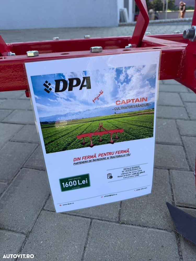 Captain Cultivator 5 Rânduri - 8