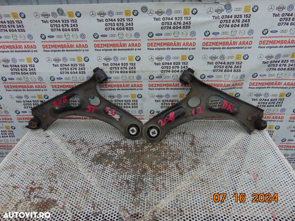 Bascula fata Peugeot 208 Opel corsa F dupa 2019 bascule fata stanga dreapta brat brate - 1