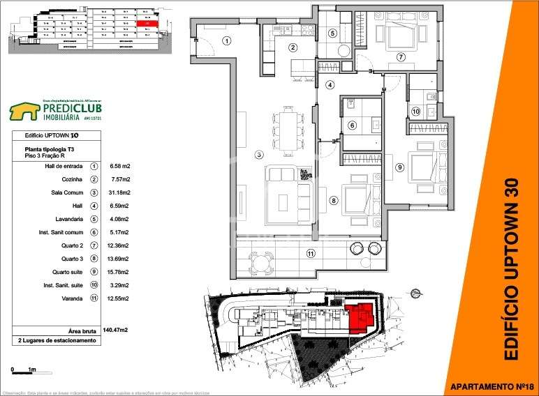 Apartamento  T3 Edifício "UPTOWN 30" - Machico - Grande imagem: 2/17