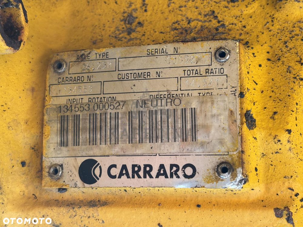 Carraro 26.25 M 134553 000527 14.5/1 Most Obudowa Pochwa Zwolnica Zwrotnica Dyferencjał CZĘŚCI - 11