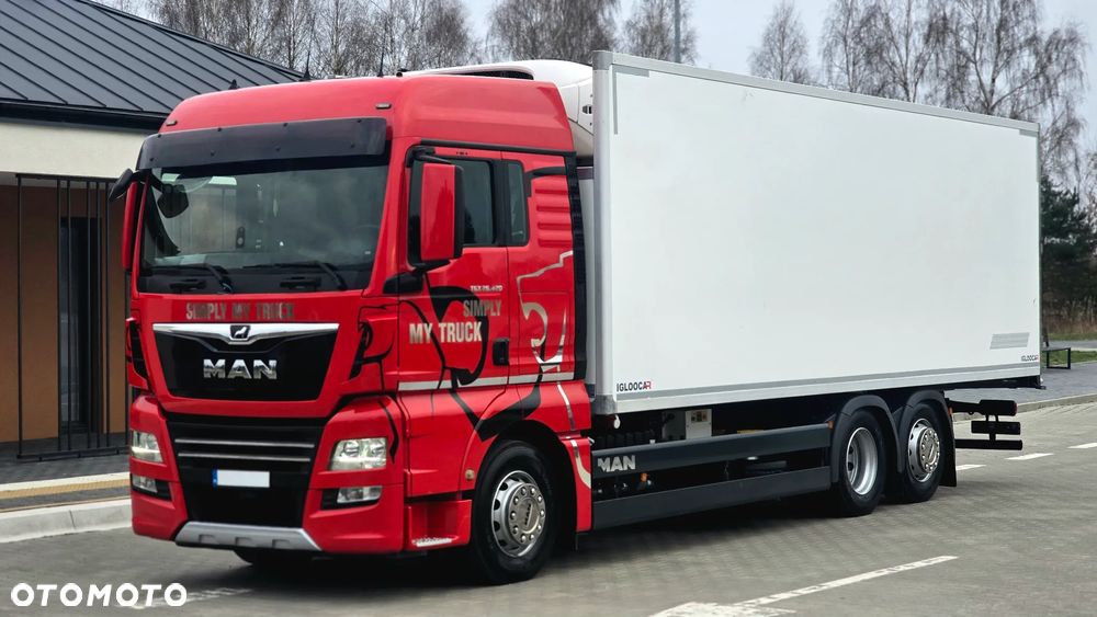 MAN TGX 26.420❗️❗️/ 6x2 / OŚ PODNOSZONA I SKRĘTNA / CHŁODNIA / ZABUDOWA IGLOOCAR 20 PALET / AGREGAT THERMOKING T-1000R / ELEKTRYK / AUTOMAT / 4 RYGLE / SALON POLSKA ❗️ - 31