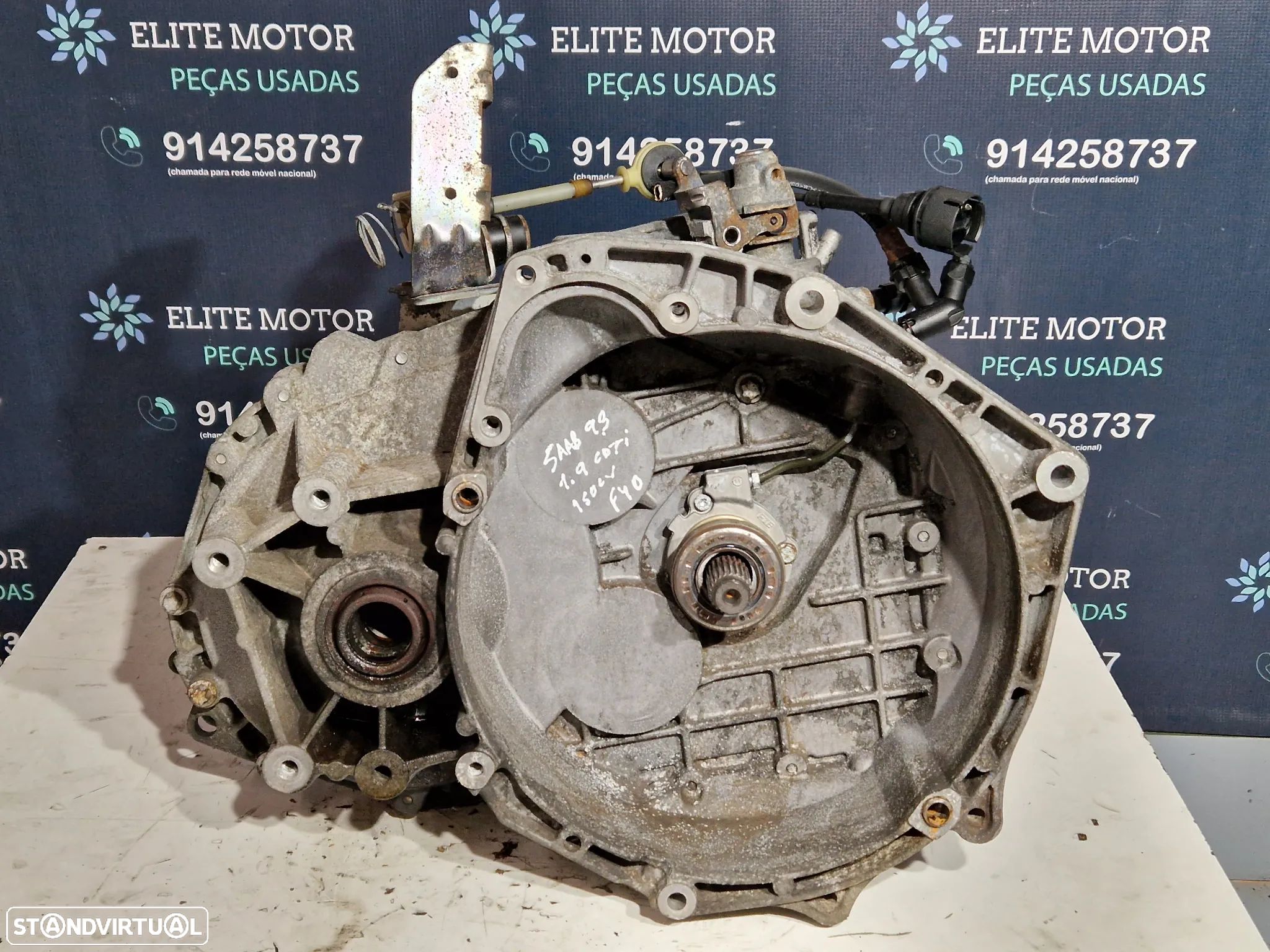 Caixa de 6 velocidades manual F40 SAAB 93 1.9 TID 150CV Z19DTH - 1
