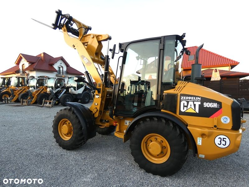 Caterpillar CAT 906H2 Z Niemiec / SZYBKA SKRZYNIA 35KM/H / Super Stan / - 35