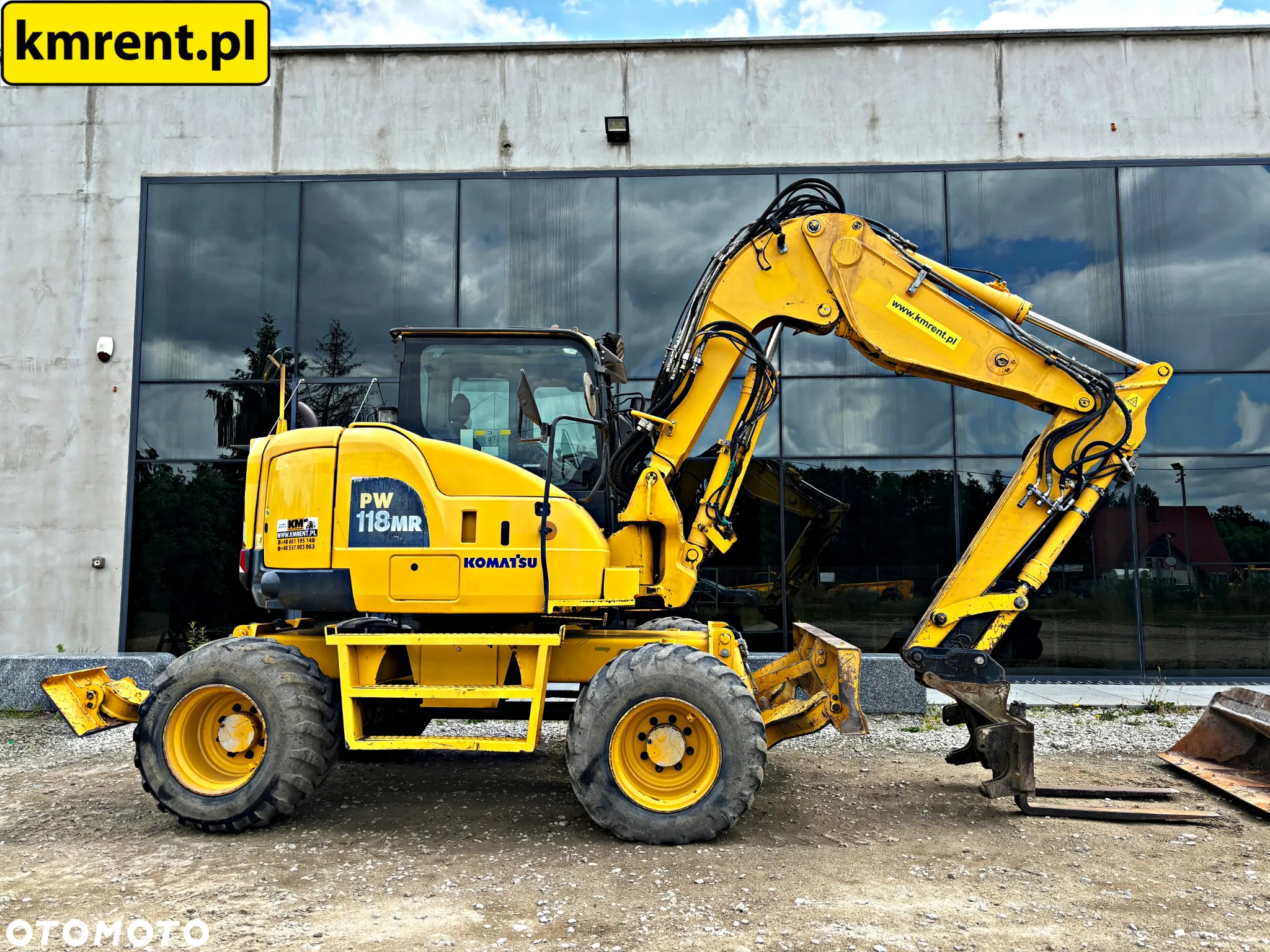 Komatsu PW 118 MR-8 KOPARKA KOŁOWA 2015R. | 110 CAT 312 313 , LIEBHER A 310 311 312 JCB JS 130 - 4