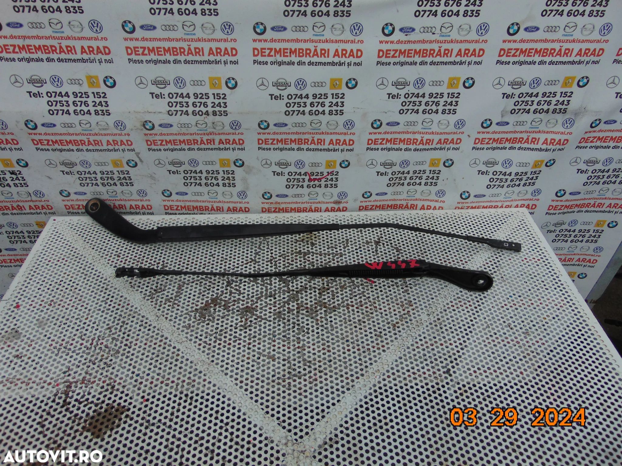 Brate stergatoare Mercedes Vito w447 viano v class set brate stergatoare fata - 1