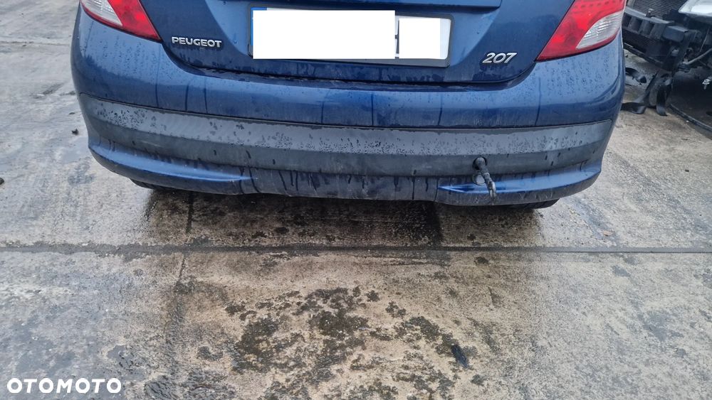 PEUGEOT 207 LIFT ZDERZAK TYŁ - 1