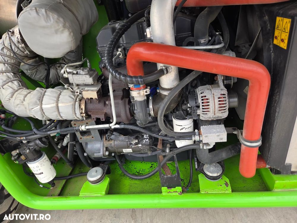 Merlo CA SI O MACARA de 12t, P120.10, ridica 12t la 5m si 7t la 10m, 1.164h, 2018, furci, cupa 3,5mc, Masa operational 15,6t, sistem protectie cu 3 camere/parte, protectie cabina, Aer cond, cilindri de MACARA, posibil leasing 2 ani, PROMOTIE 93.900 EUR+Tva - 27