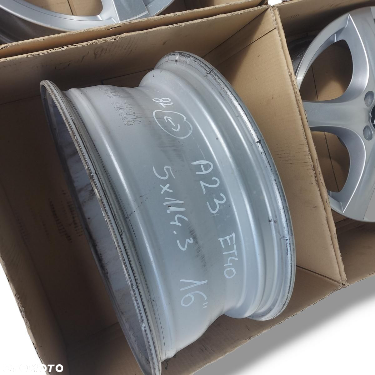 FELGI ALUMINIOWE 16 5x114.3 6.5J ET40 RONAL 42R665508 - 9