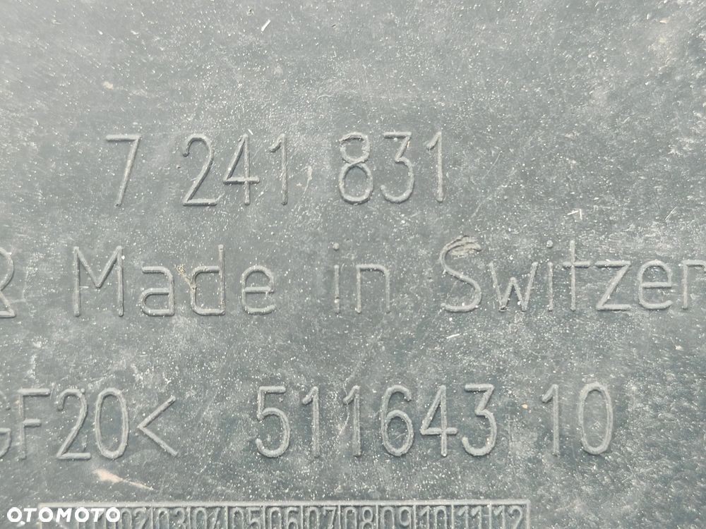 BMWF30 F31 F32 F20 21 Osłona podwozia pod skrzynię 7241831 - 4