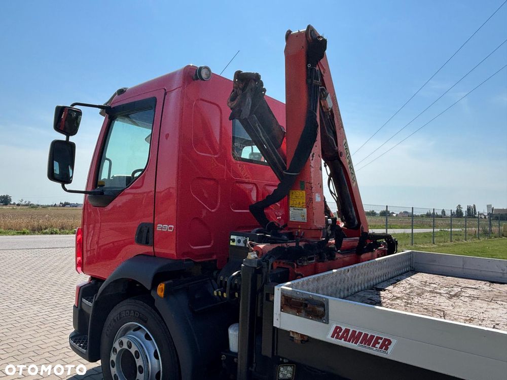 Volvo FL 290 4x2  18000 kg DMC , HDS Palfinger , EURO 5, skrzynia ładunkowa, platforma ,laweta , transport maszyn, transport materiałów budowlanych , autoholowanie, holowanie, pomoc drogowa , do zabudowy, do drewna , do stali - 15