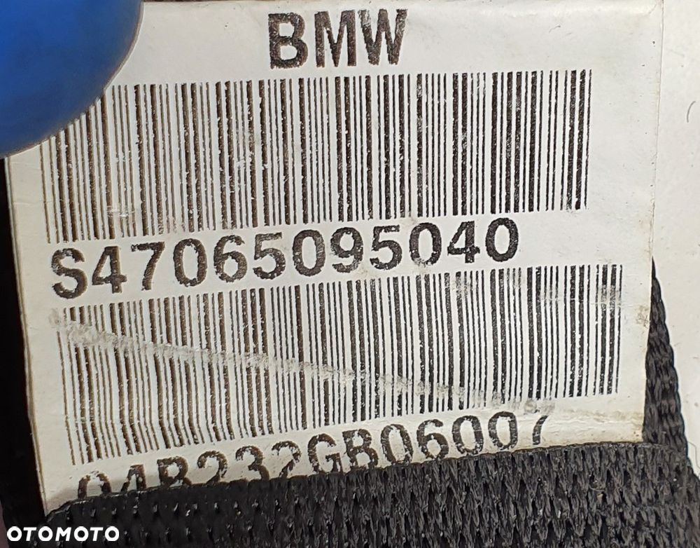 PAS BEZPIECZEŃSTWA LEWY TYŁ BMW 5 E61 E60 - 2