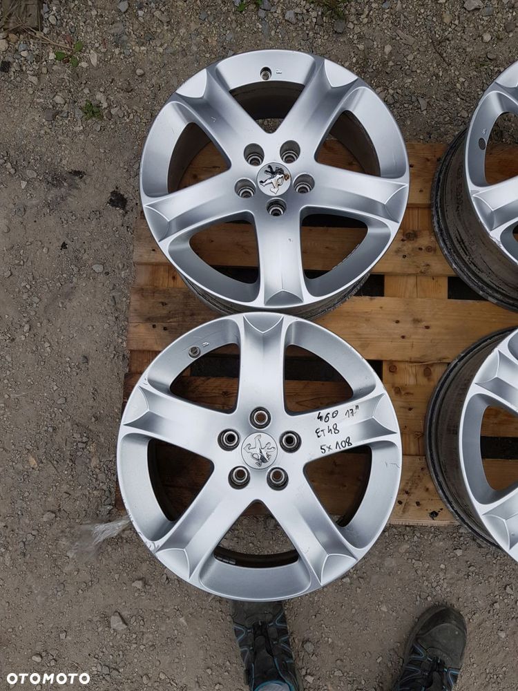 alufelgi dv138-t09 peugeot 407 607 508 7.0''x 17'' 5x108 et 48 - 2
