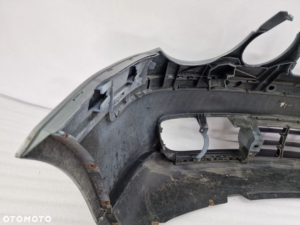 VW POLO OKULAR 02- ŁADNY ZDERZAK PRZEDNI PRZÓD , KOLOR SZARY METALIK , NR 6Q0807221 , NR AUKCJI NZ1217 - 19