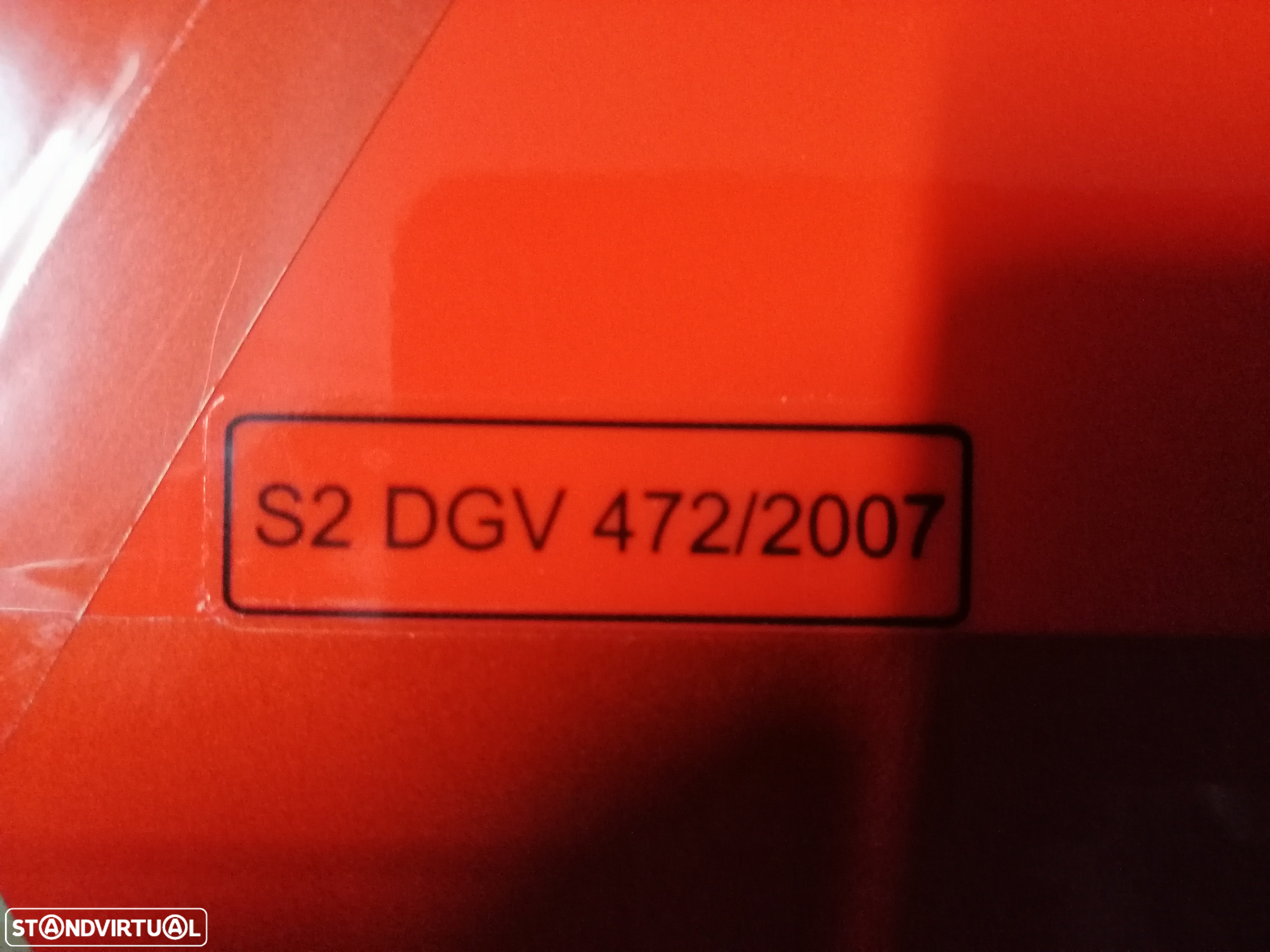 Placa reflectora S2 para Tractor Reboque Atrelado NOVA - 2