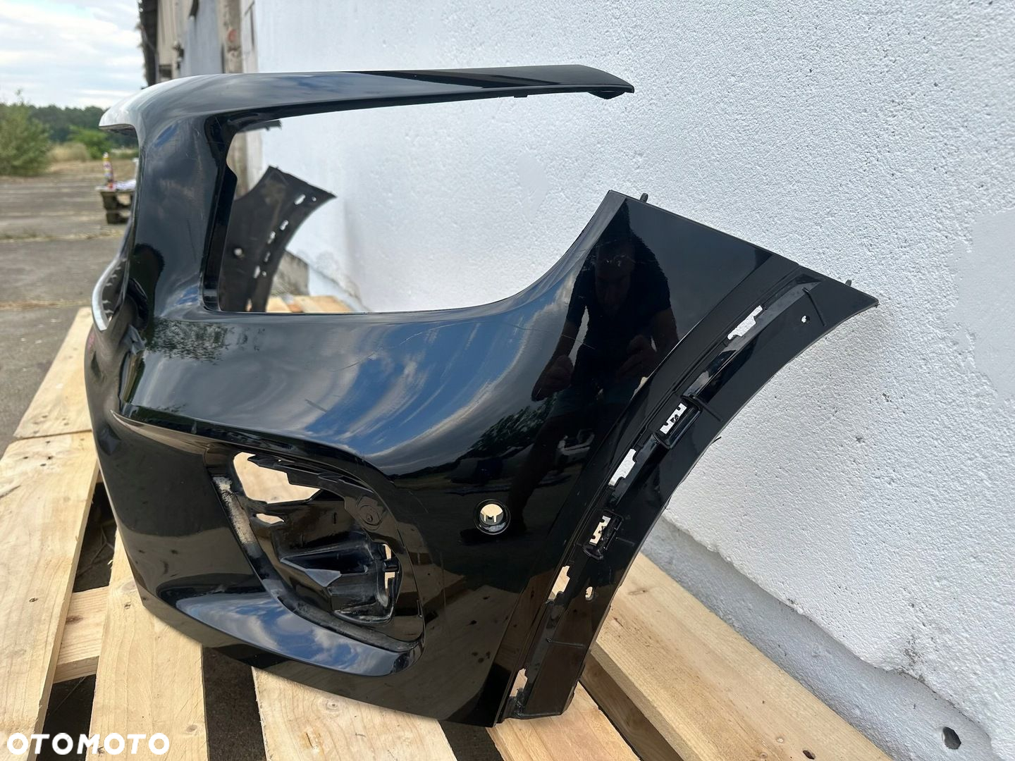 ZDERZAK PRZÓD PRZEDNI MERCEDES GLB W247 X247 2019- ZWYKŁY A2478857500 CAŁY - 2