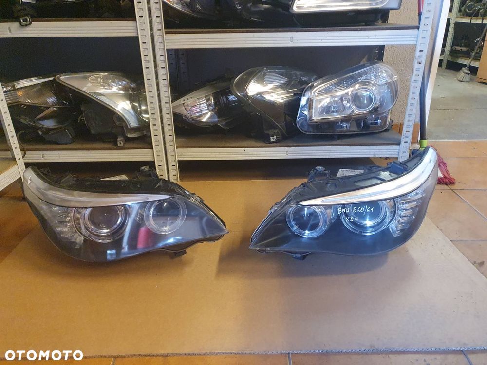 REFLEKTOR L/P BMW 5 E60 E61 XENON EUROPA