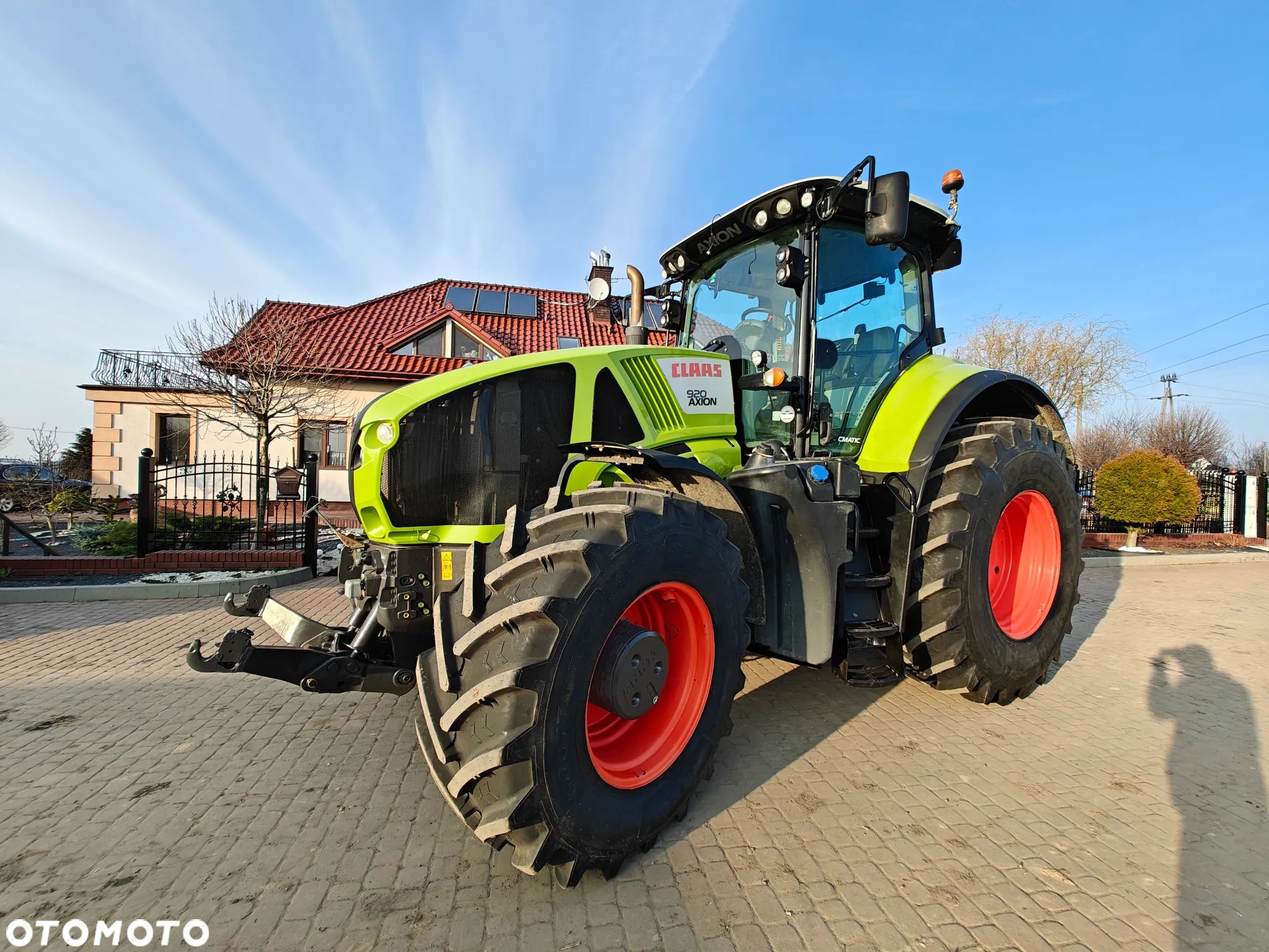 Claas Axion 920, 320KM, Nowe Opony - 1
