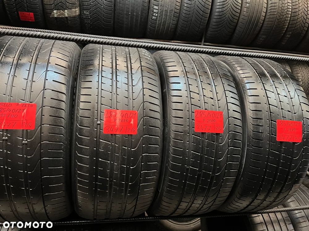 285 40 21 Pirelli P Zero 4szt. N0 opony letnie - 1
