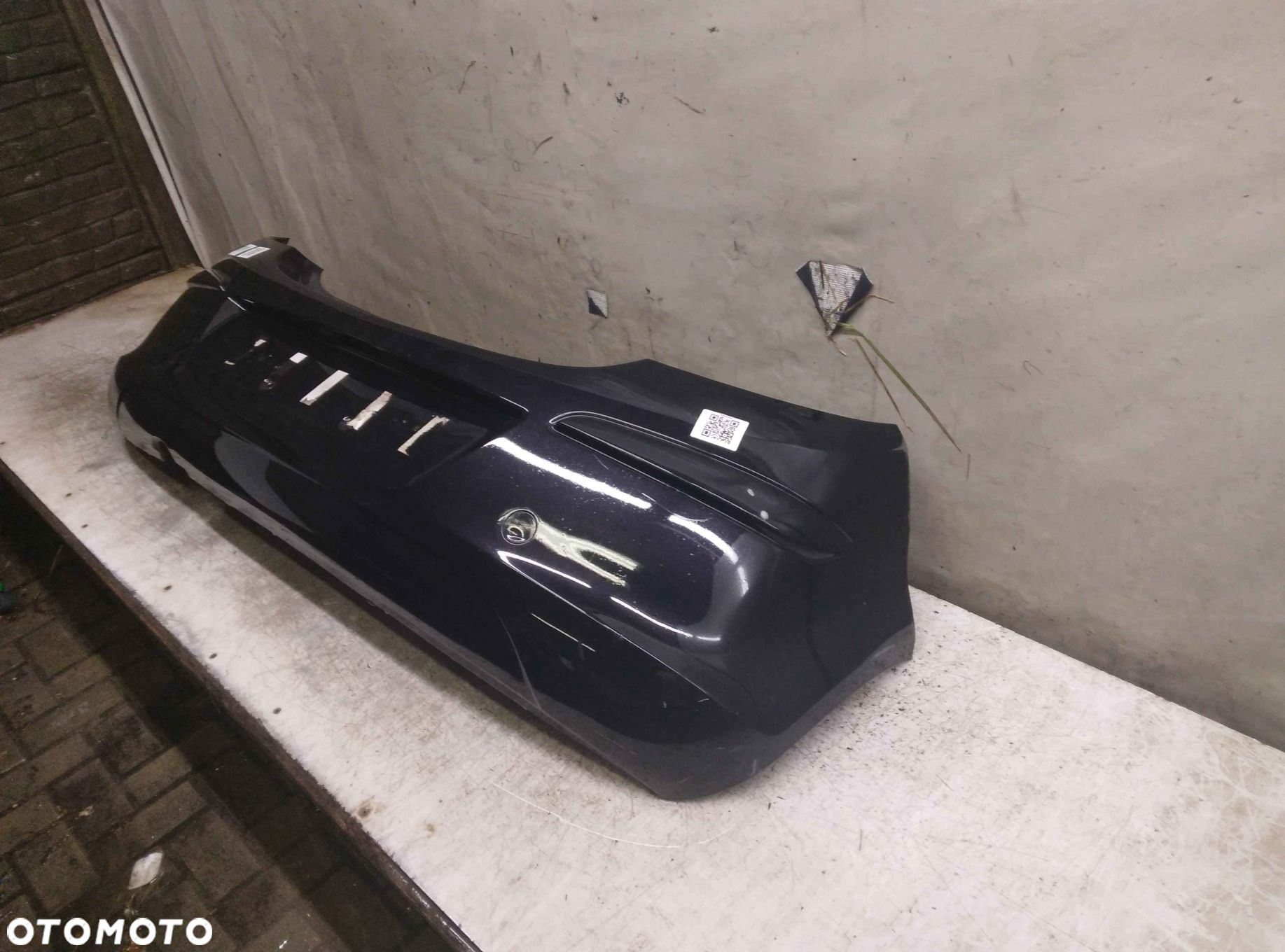 ^ ZDERZAK TYŁ TYLNY OPEL CORSA D Z20R CZARNY - 2