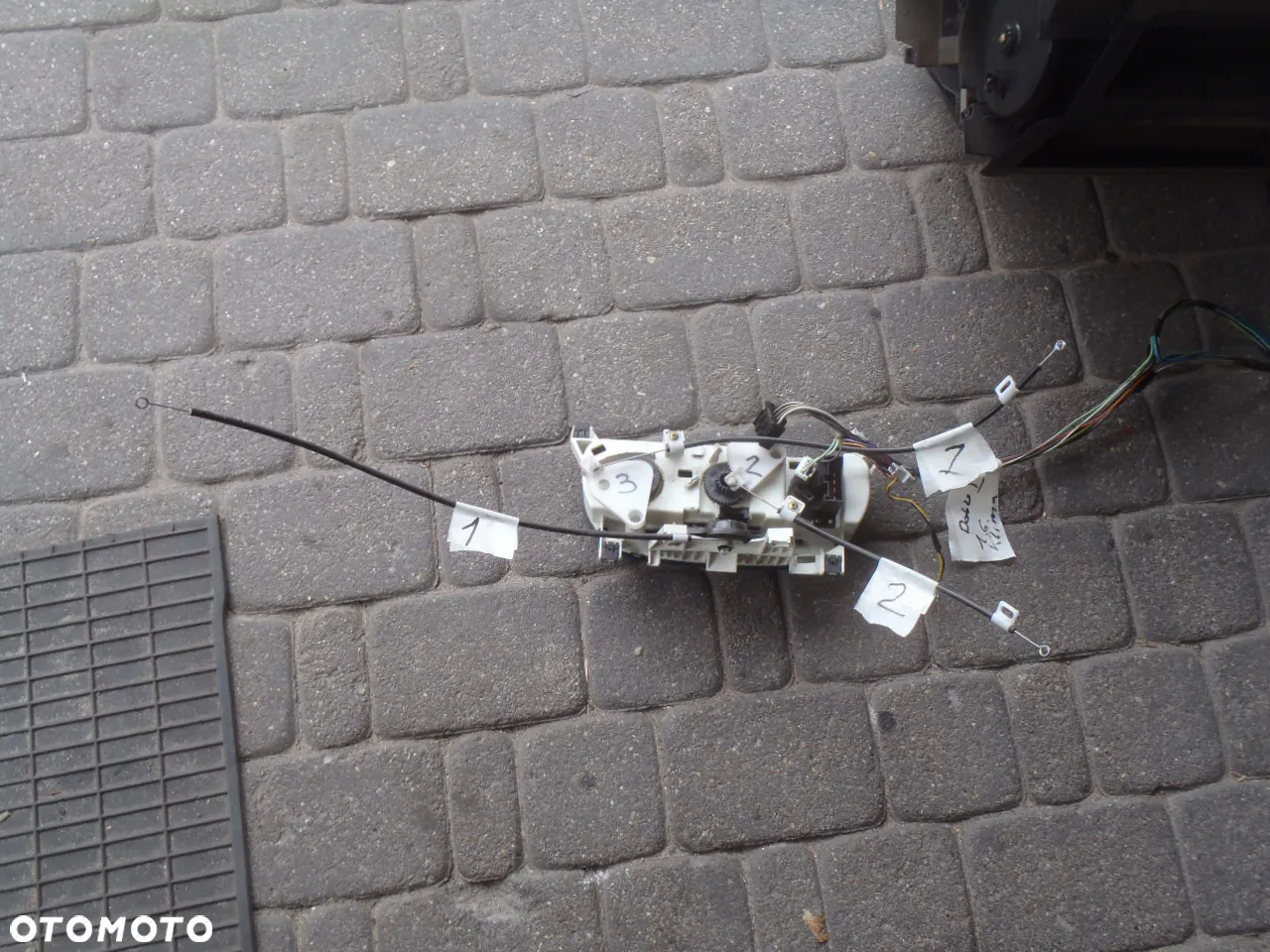 panel nawiewu pokrętło włacznik klimatyzacji linka cięgno wentylator rezystor fiat doblo - 13
