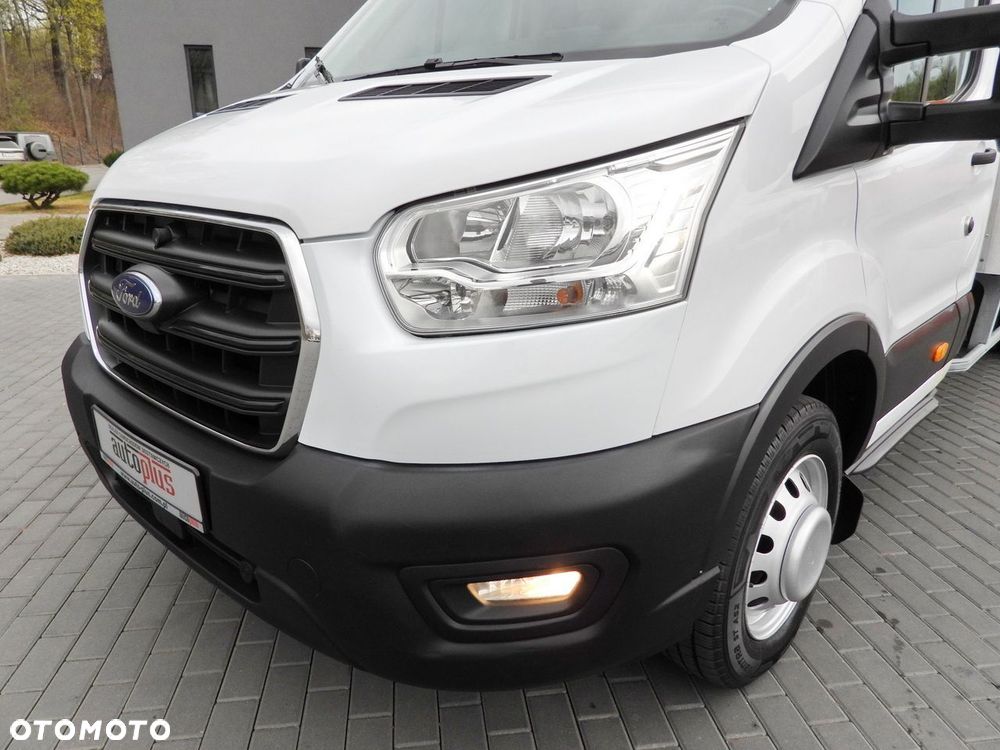 Ford TRANSIT KONTENER WINDA 8 PALET TEMPOMAT NAWIGACJA BLIŹNIACZE KOŁA KLIMATYZACJA  130KM - 19