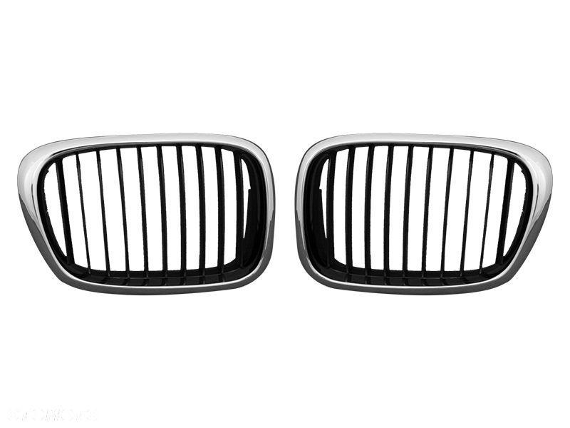ATRAPA GRILL KRATKA NERKA KPL BMW 5 E39 LIFT 2000- - 1