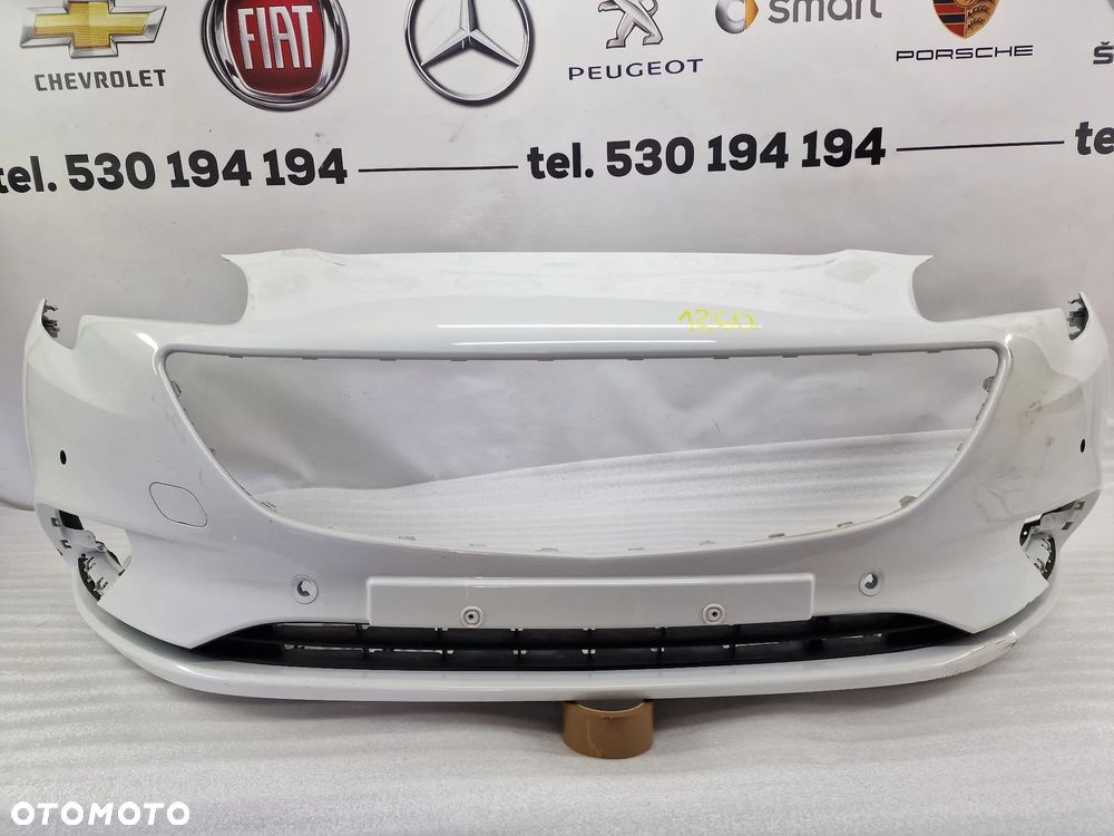 OPEL CORSA E 14- ZDERZAK PRZEDNI PRZÓD NA 4X PDC + KRATKA ŚRODKOWA , NR 39003567 , NR AUKCJI NZ1260 - 1