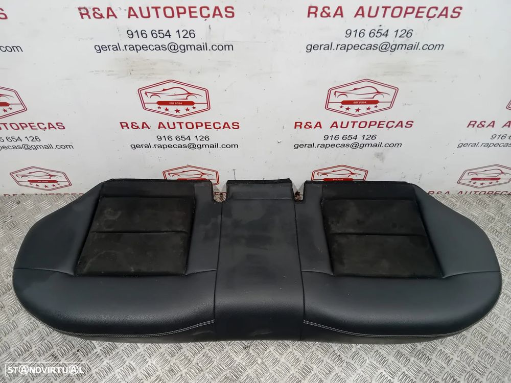 Banco Trás Traseiro Mercedes Class E W212 em Pele e Tecido Original - 1