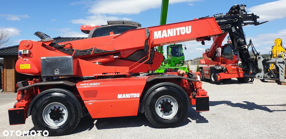 Manitou MRT 2150+/ kosz hydr /widły hydr/pilot /najbogatsza wersja wyposażenia - 6