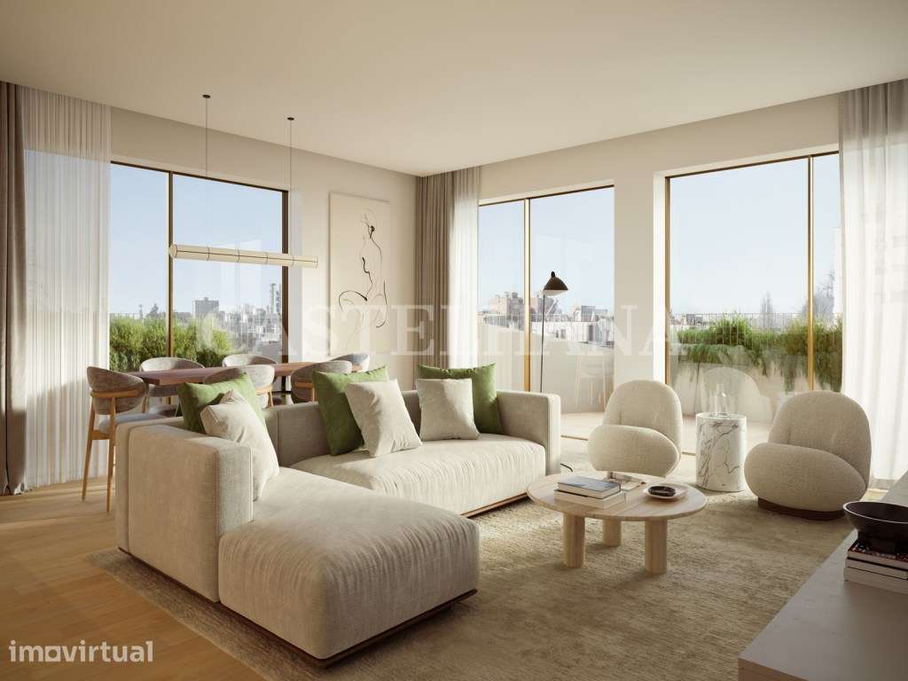 Apartamento T2 com 2 varandas na Avenida da Boavista - Grande imagem: 3/20