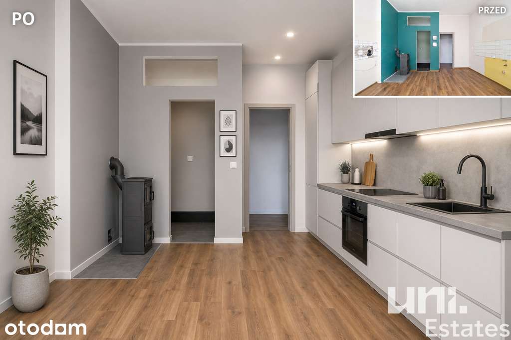 Mieszkanie z potencjałem | 49,63 m² | 3 pokoje