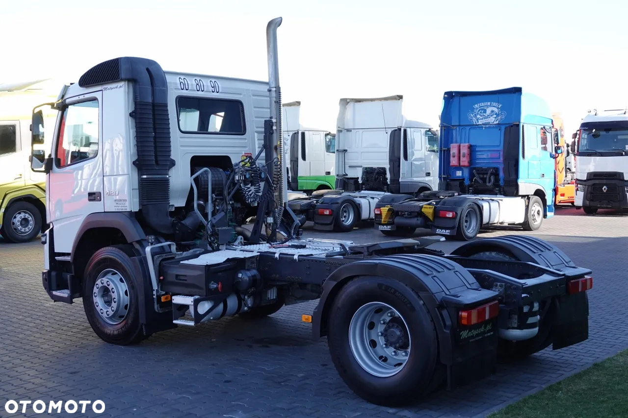 Volvo FMX 420 / 13 LITROWY / NISKA KABINA / SPROWADZONY / EURO 6 - 8