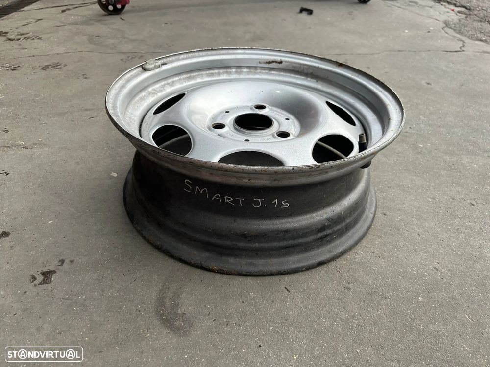 Smart Fortwo 450 - JANTE TRAS 15 POLEGADAS (UNIDADE) - J166 - 4