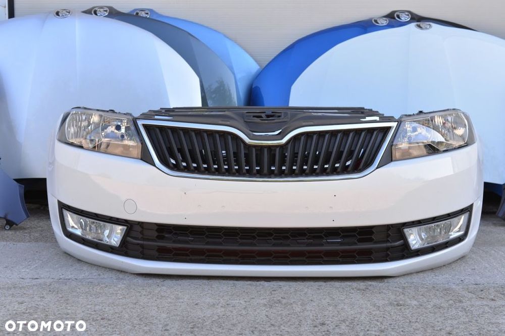 MASKA ZDERZAK BŁOTNIK LAMPA BELKA PAS SKODA RAPID - 5