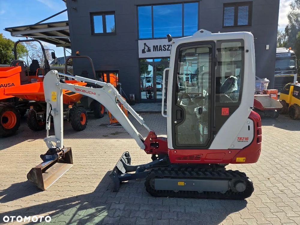 Takeuchi Koparka Gąsienicowa Takeuchi TB216 V0 DEMO - 3 łyżki - 2