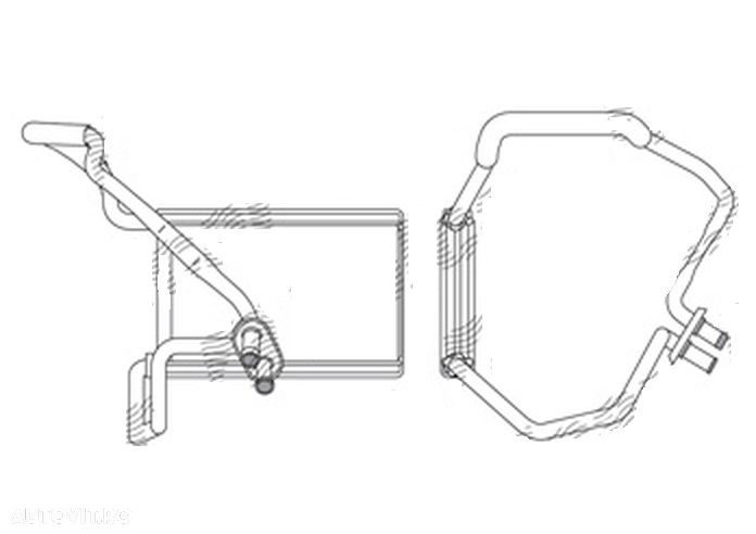 Radiator Incalzire Honda Accord, 03.2008-2016, motor 2.0, tipe-S, motor 2.4, benzina, 2.2 iCTDI, diesel, aluminiu brazat/aluminiu, 264x144x26 mm, SRLine