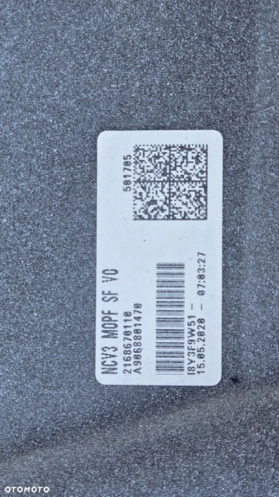 NOWY zderzak Mercedes Sprinter W906 906 Lift 2013- A9068801470 - 9