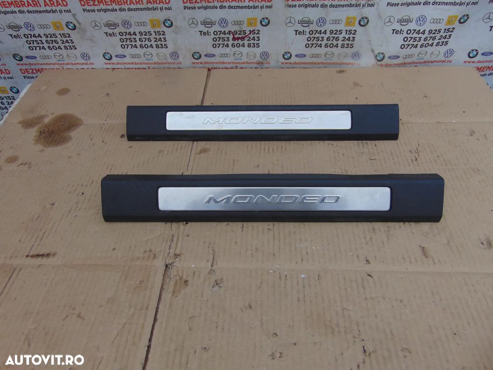 Ornament prag Ford Mondeo mk5 2014-2022 ornamente praguri interior stanga dreapta mondeo 5 - 2