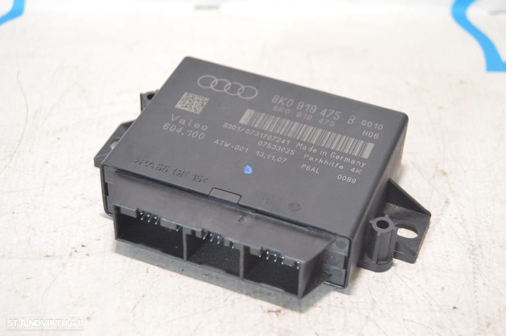 CENTRALINA ECU PARQUE PARK ESTACIONAMENTO SENSOR SENSORES MODULO ELETRONICO AUDI 8K0919475B 8K0919475 07533025 0731707241 AUDI A5 8T3 8TA 3.0 TDI QUATTRO V6 245CV CDU CDUD A4 B8 4K - 1