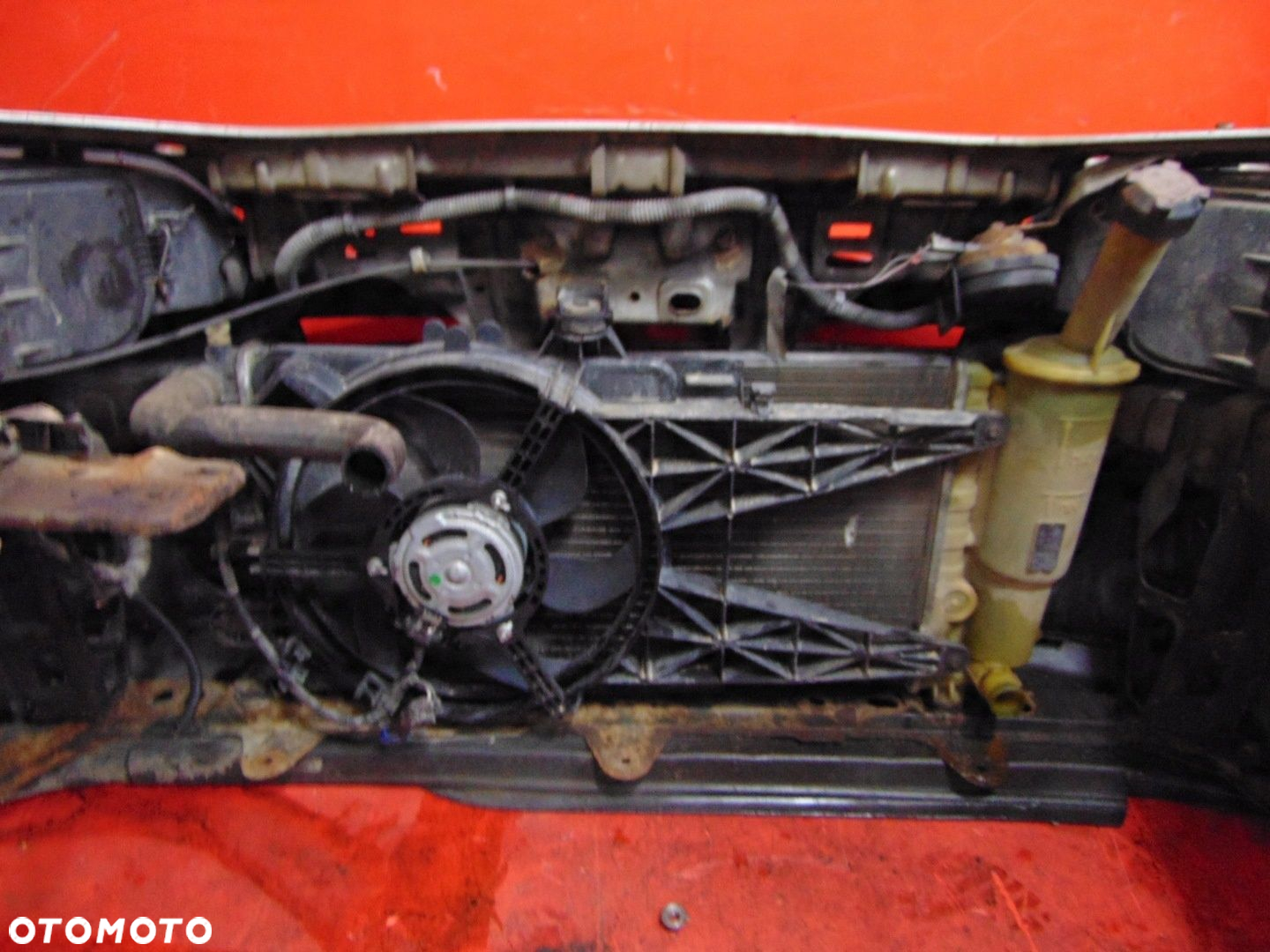 FIAT PUNTO II 1.2 5D 99- PAS PRZEDNI ZDERZAK LAMPY CHŁODNICA WENTYLATOR 647 - 12