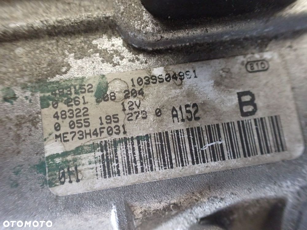 KOMPUTER SILNIKA FIAT STILO 1.4 00551952730 0261208204 - 7