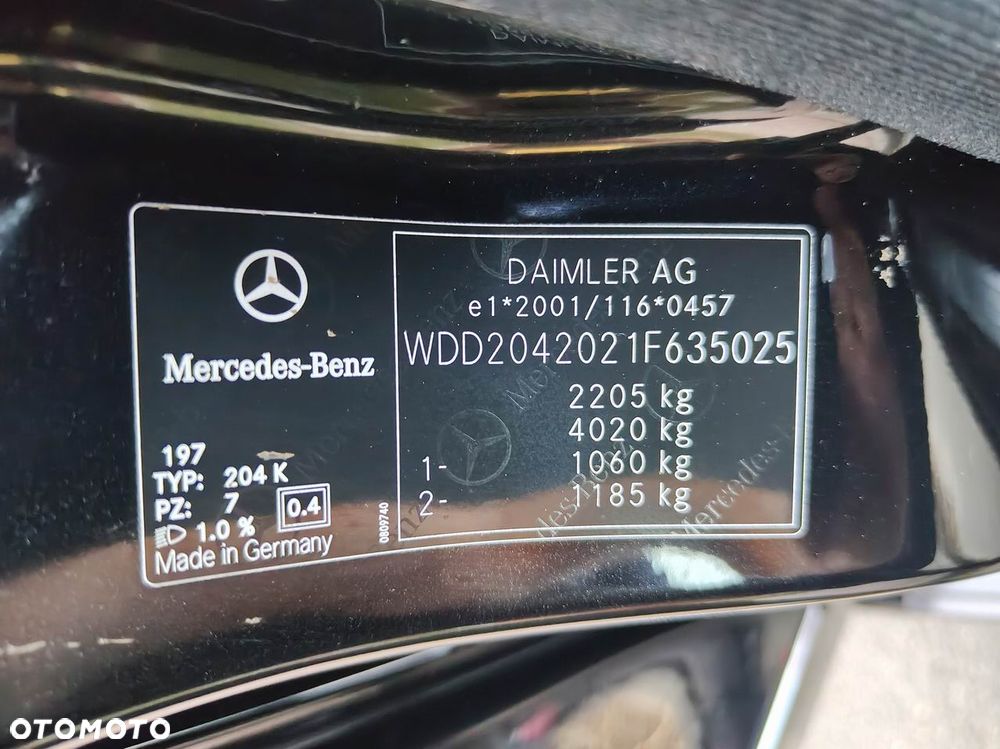 Mercedes-Benz Klasa C 220 CDI DPF Automatik BlueEFFICIENCY Avantgarde - 39