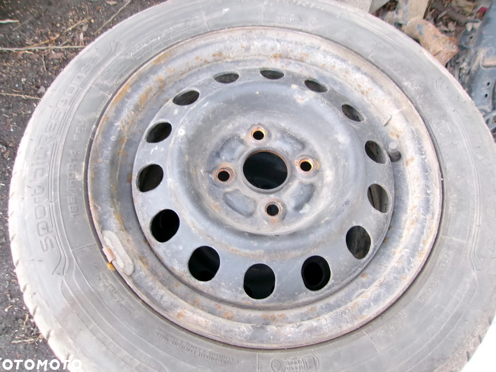 KOŁA FELGI OPONY LATO DUNLOP TOYOTA YARIS 185/60/14 4x100 KOMPL - 4