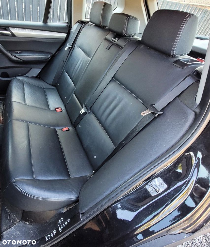KANAPA TYŁ TYLNA GRZANA BMW X3 F25 - 1